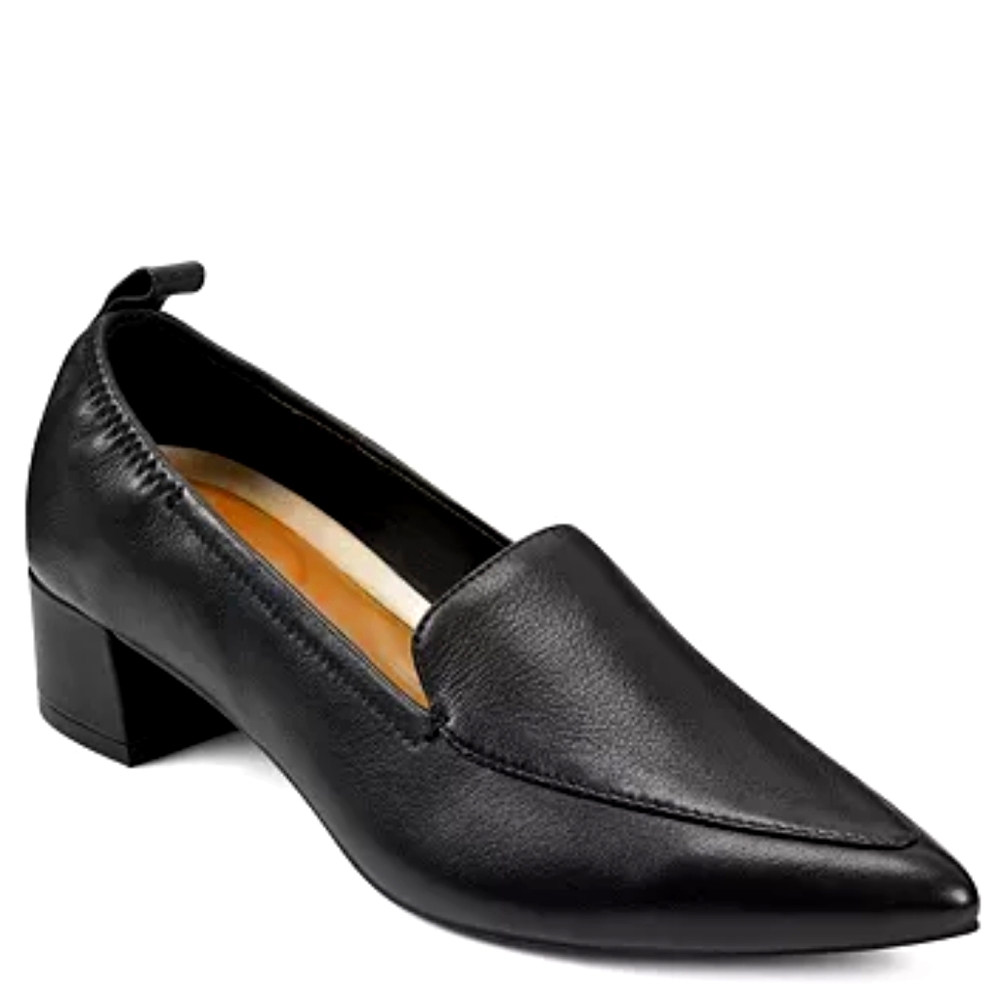 Aerosoles Galloway Black Leather size 9 wmns